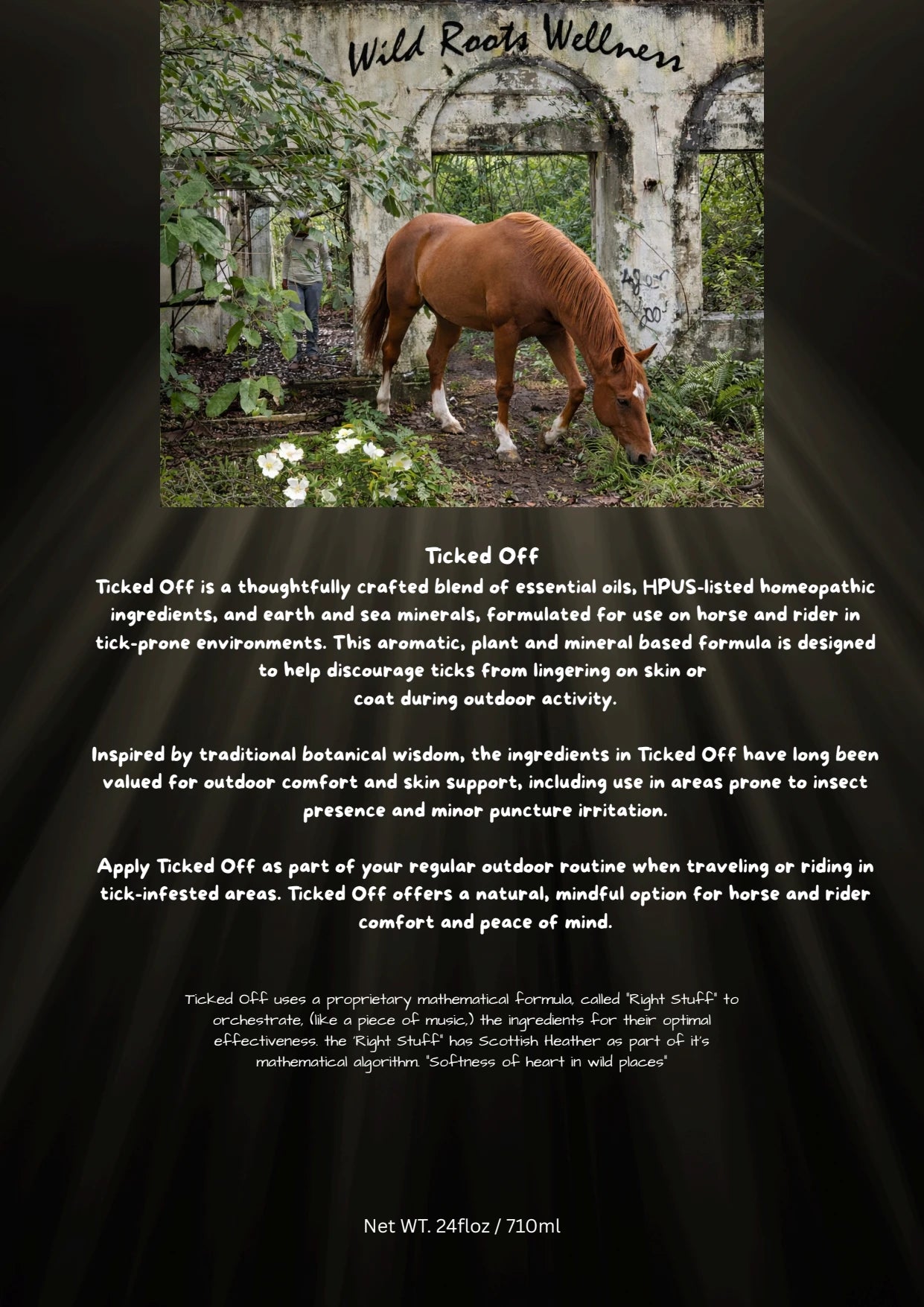 Ticked Off product image showcasing its effectiveness in tick prevention for outdoor activities.