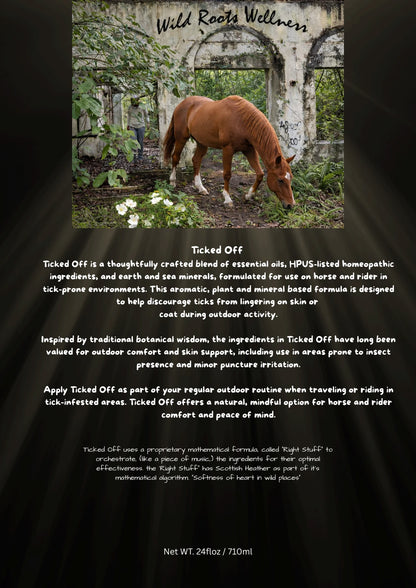 Ticked Off product image showcasing its effectiveness in tick prevention for outdoor activities.