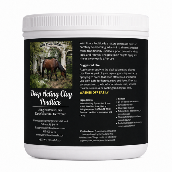 Deep Acting Clay Poultice – Natural Relief & Skin Care